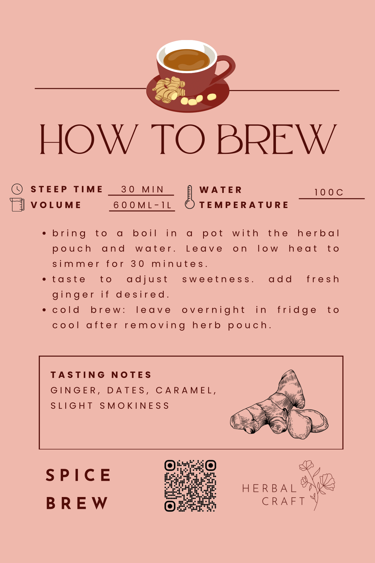 Spice Brew - Tea Blend - Herbal Craft