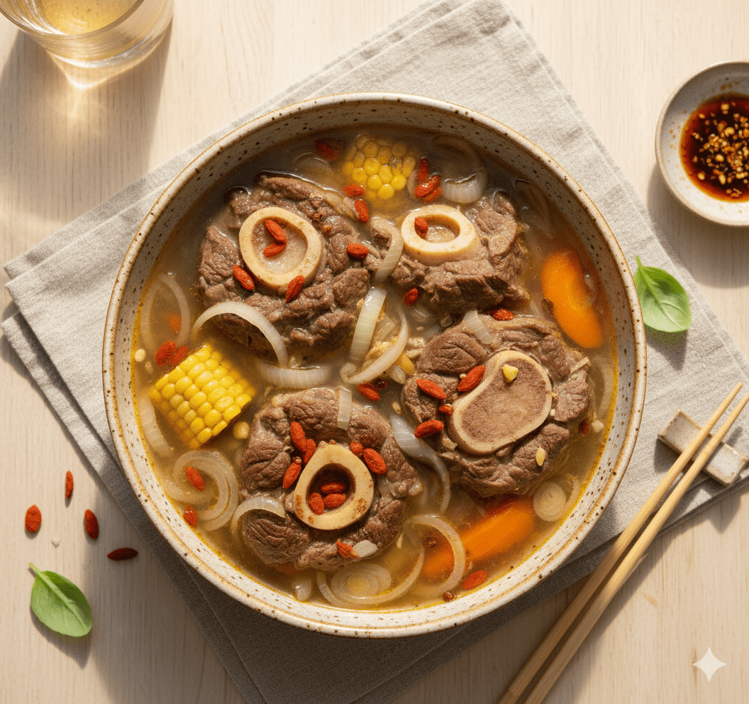 Summer Herbal Soup with Osso Bucco and Healing Herbs - Herbal Craft