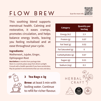 Flow Brew - Tea Blend - Herbal Craft