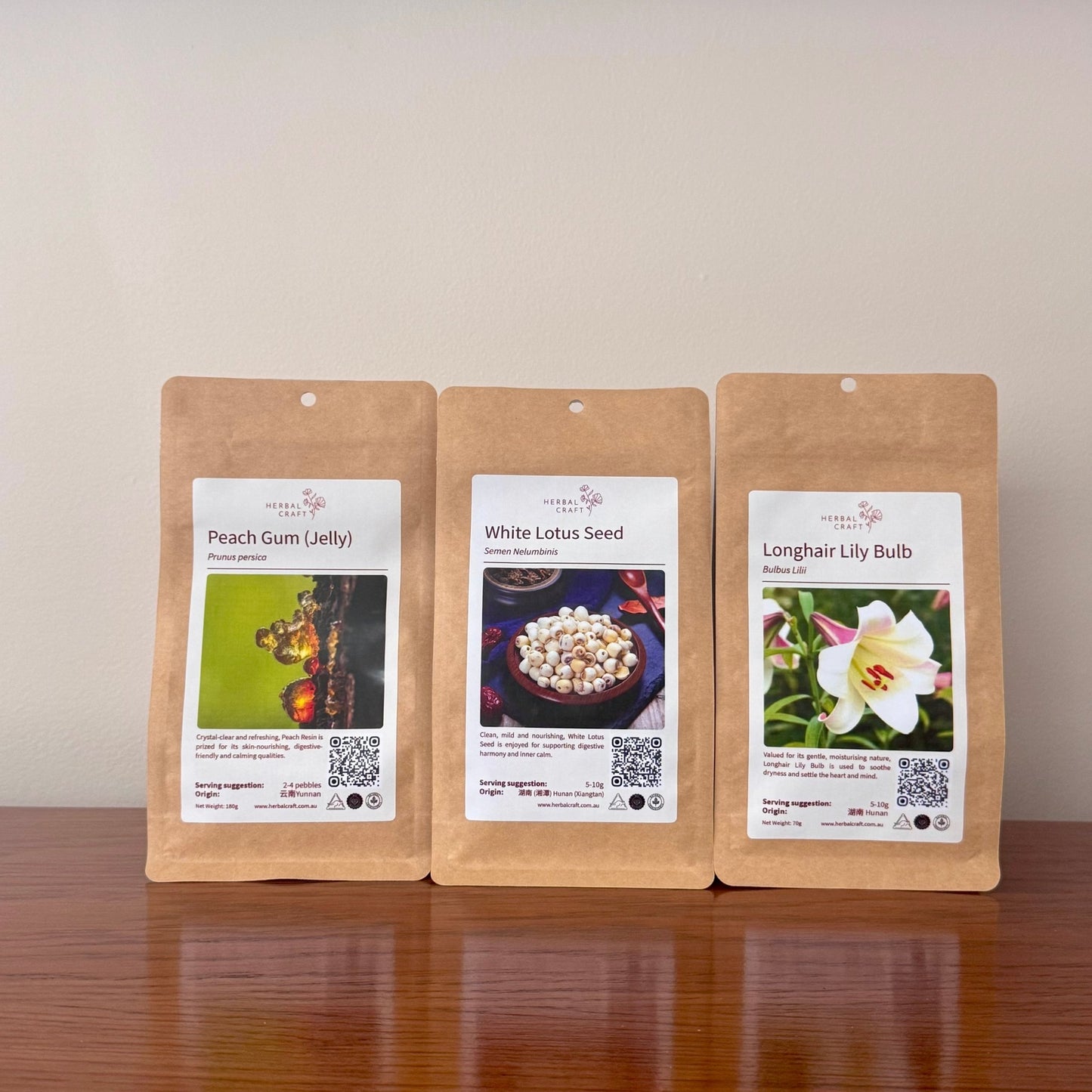 Peach Gum Deluxe Set - Herbal Craft