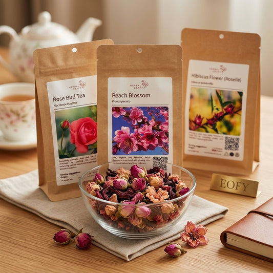 Pink and Floral Bundle - Herbal Craft