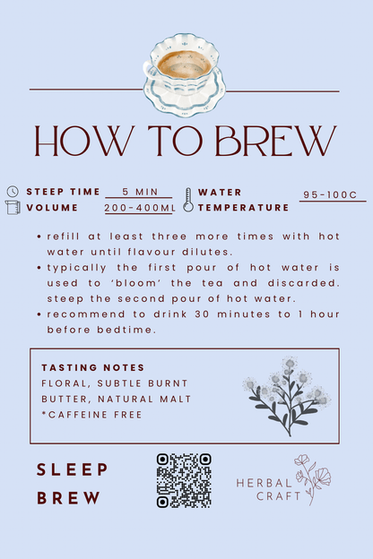 Sleep Brew - Tea Blend - Herbal Craft